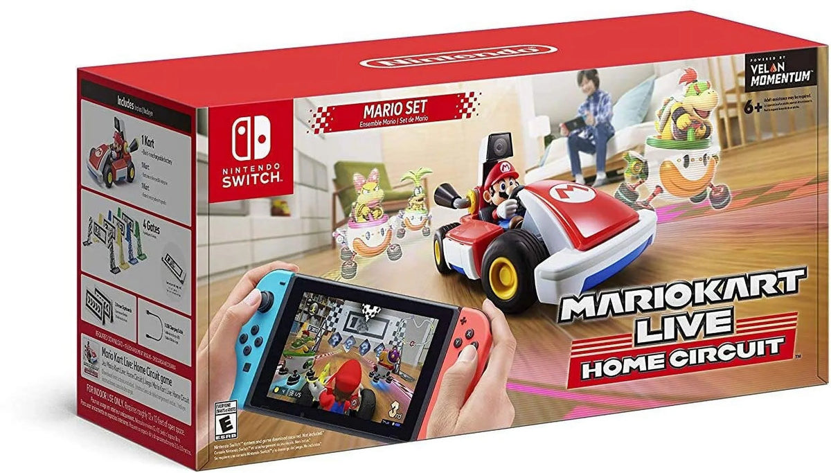 '- -Mario Switch Kart Nintendo Circuit Live: Mario Set Home