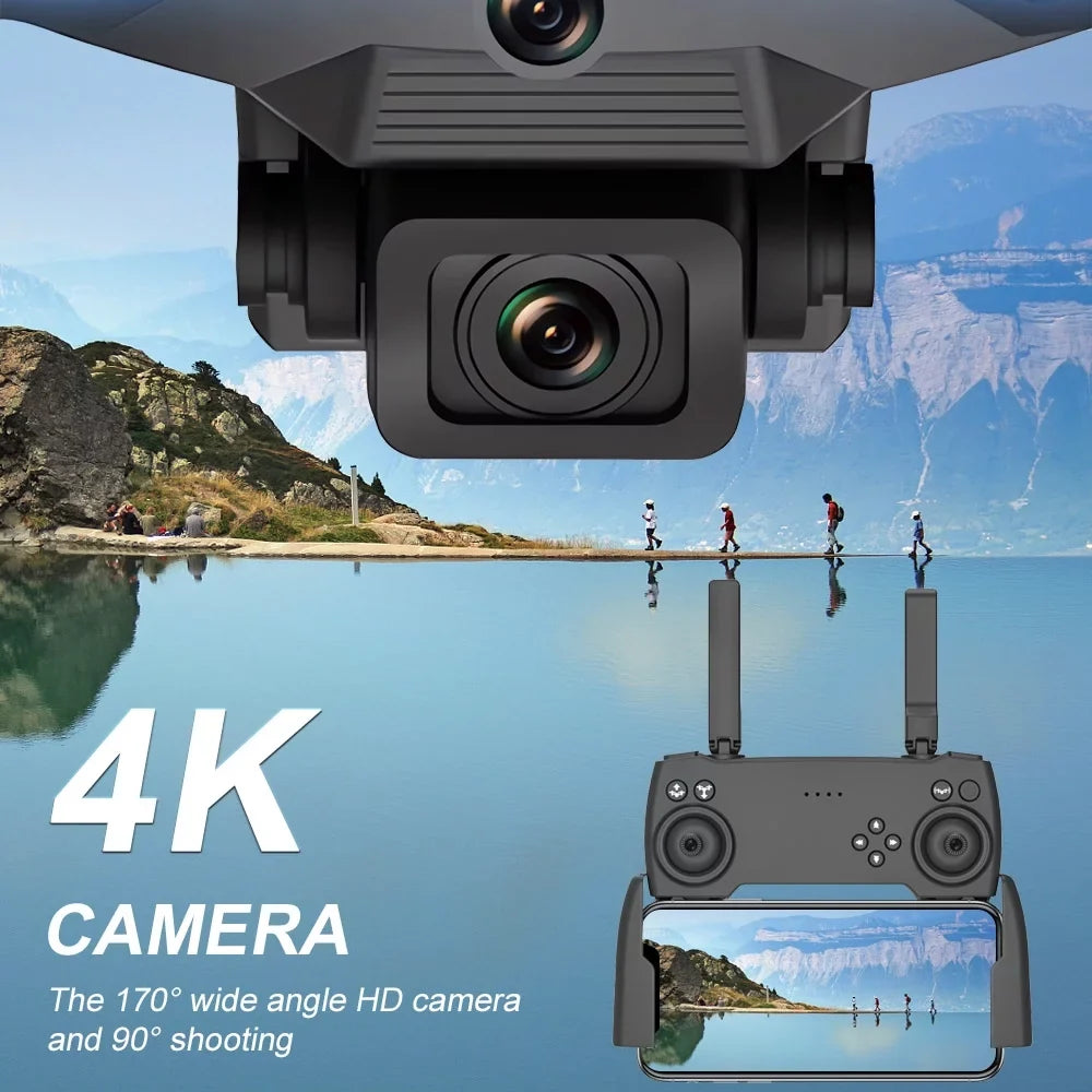 Gifts KROV 4K for Kids, Mini Camera 7 Toys Beginners Foldable 8 with Drone for Adults 10 Kids with 12 14 Old 11 years, 8 boys Toys Drone 3 13 10 Dual - for Ages and 9 Year Batteries