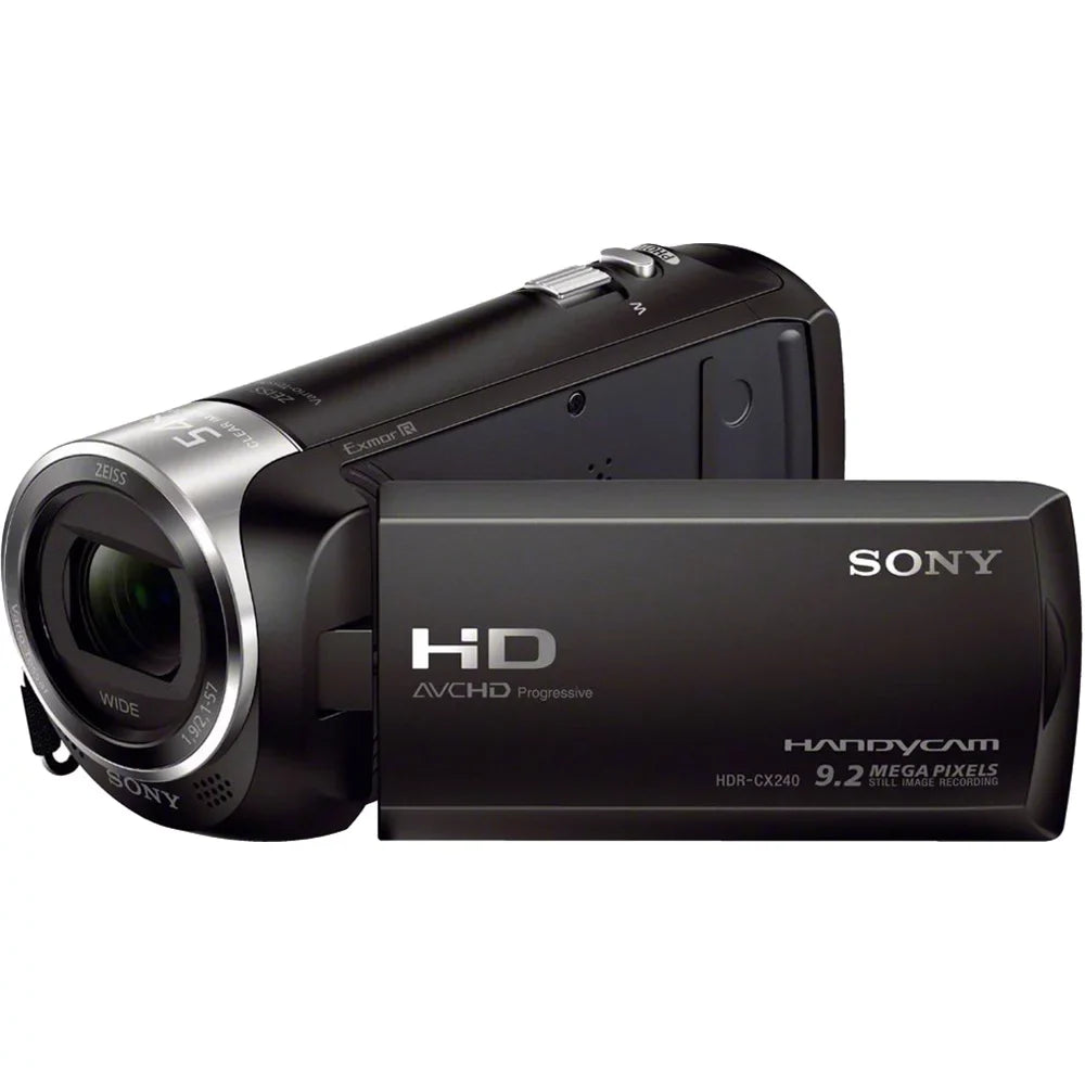 Charger Case Tripod HDMI Travel HD and Micro Video Battery Cable Memory HDRCX405 Camcorder Card More Handycam Recording SD Spare Bundle Sony 32GB Mini with