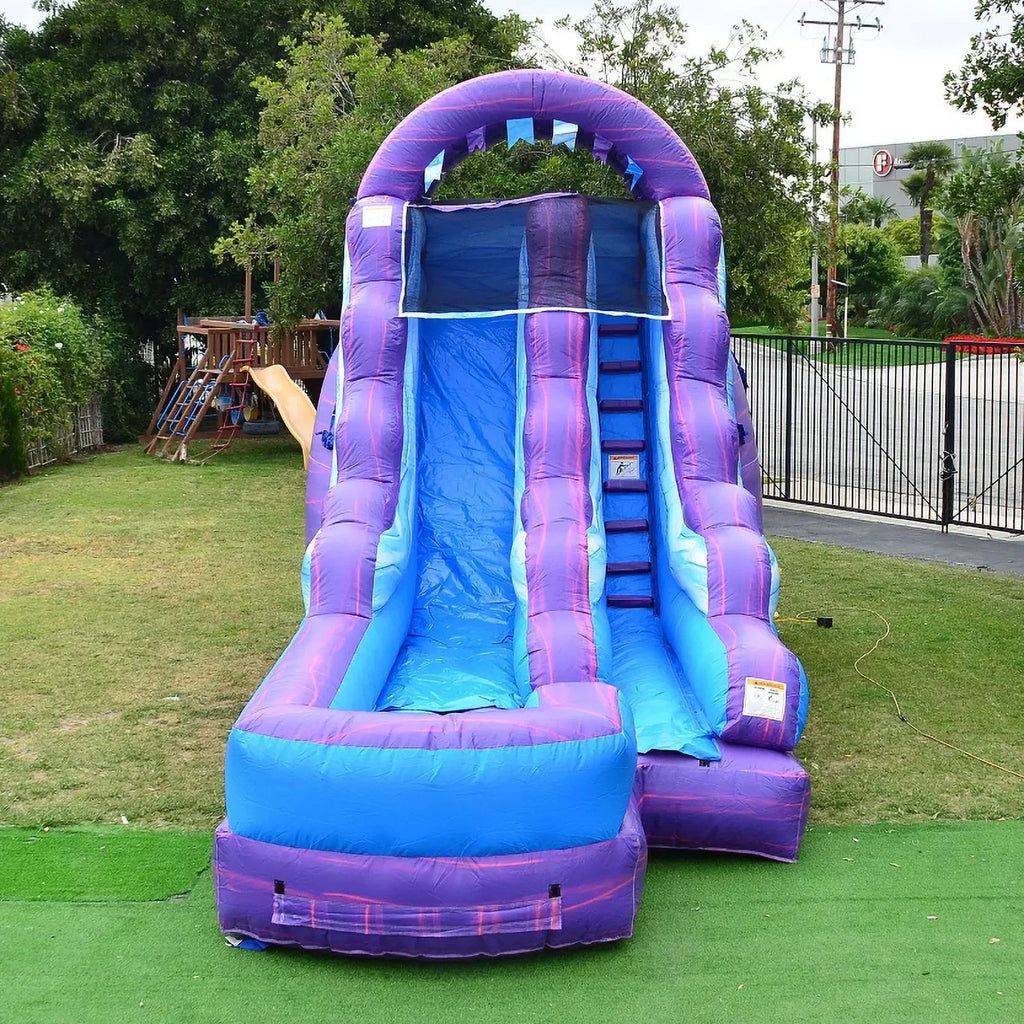 Kids Cotton Commercial JumpOrange Adults Candy Slide Grade and for (with Water Blower),