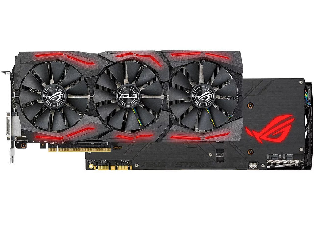 GTX Video GeForce HDCP Ti Card Support 1080 ROG 352-Bit Ready ASUS 11GB STRIX-GTX1080TI-11G-GAMING SLI NEW DirectX GDDR5X 12