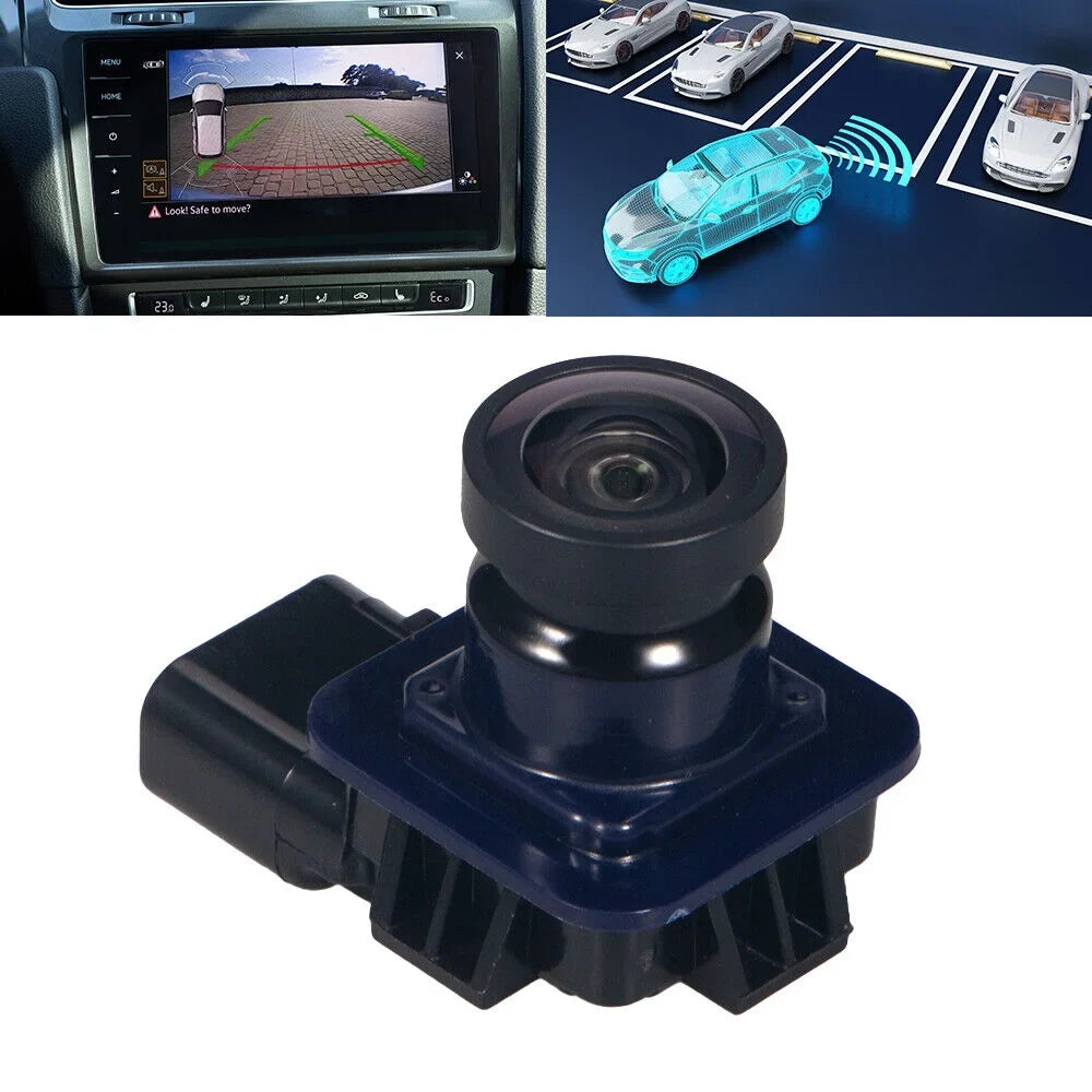 (2013-2016) Backup Fusion for Easy Camera Install to Direct Sight View Ford Driving Replacement Rear Clear