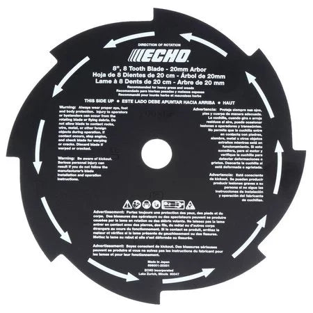 for Blade Trimmers Conversion Echo Arbor with Blade 99944200422 Kit SRM 8in. 20mm