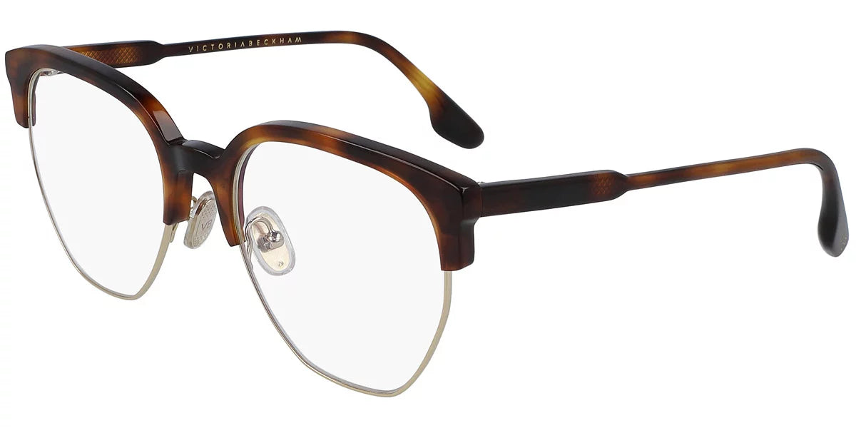 Tortoise Full Victoria Rim Round VB2107 Eyeglasses Beckham