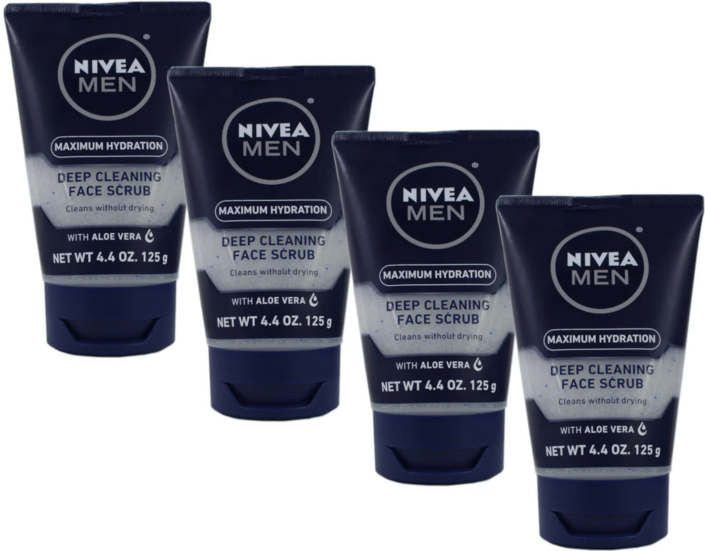 Face 4.4 for Pack g) oz Nivea Scrub Each (125 Men - 4 Energizing