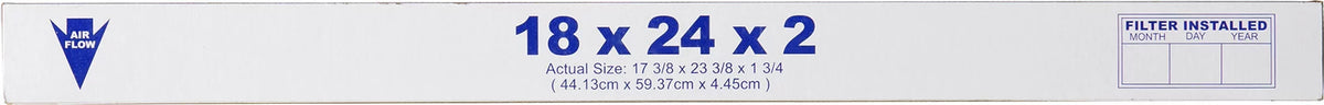 Nordic Pure Filters Pack 18x24x2 Pleated 14 Air 3 MERV