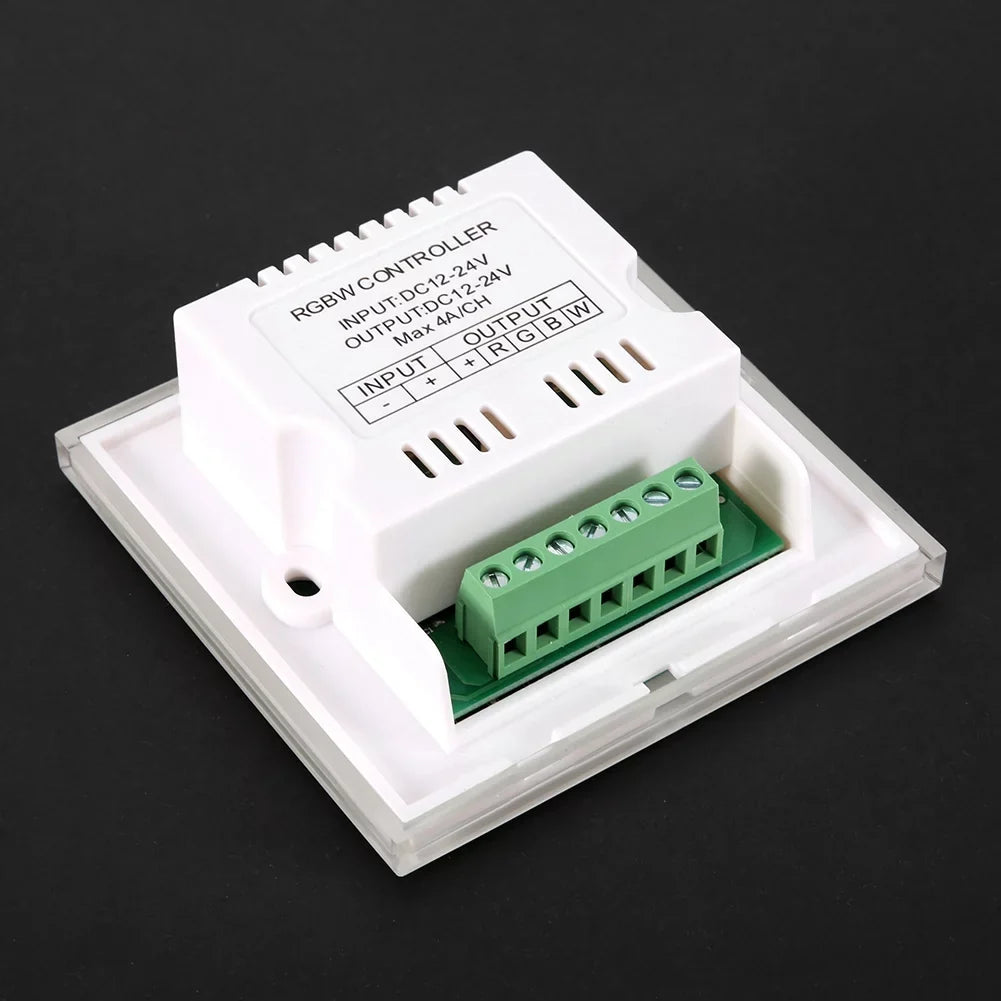 Panel Light(white) Strip LED Touch Switch Dimmer Controller LED Wall Mounted Jadeshay RGBW Controller Panel Colorful for