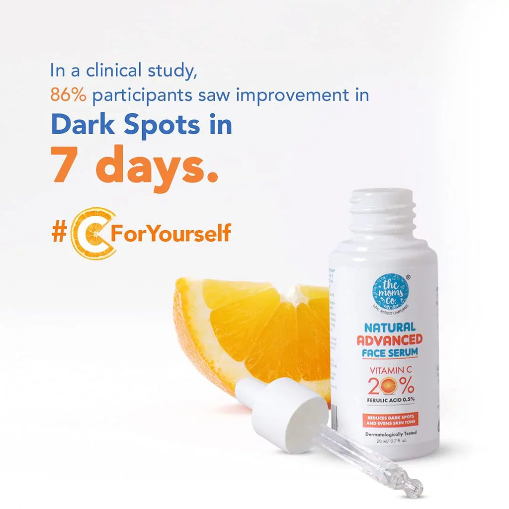 Vitamin For Skin Toned Co. L Naturally Even Serum Advanced Brighter Natural Moms Vitamin C Percent Ml C 20 20 And L The A Face With
