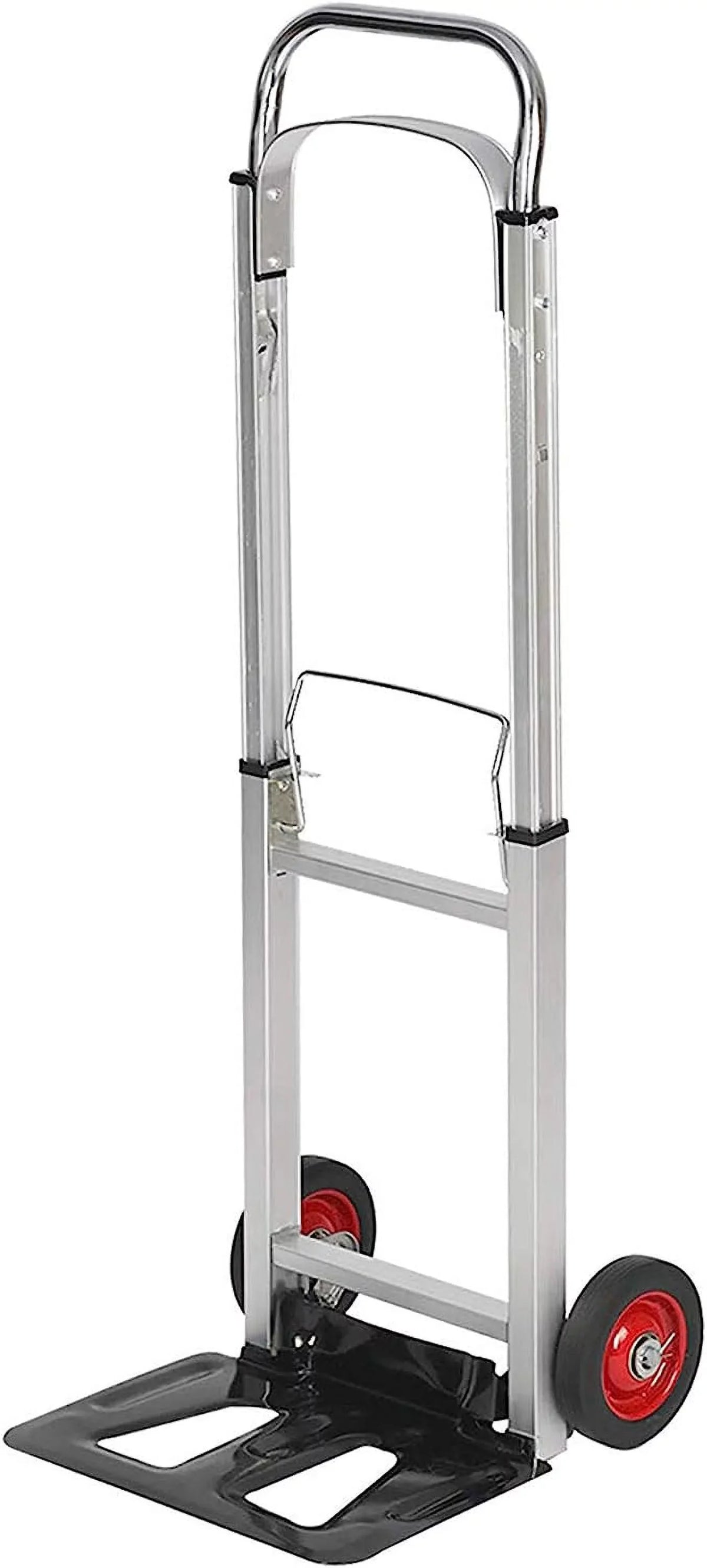 Luggage and Rubber Duty Travel, Wheels Foldable with Truck Portable Industrial Shopping or Cart Trolley Compact Aluminum Handle Hand Telescoping Heavy for