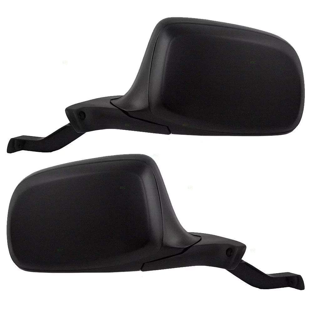 F250 View Type Side F350 Paddle Mirrors Manual and Driver for F150 1992-1996 Pickup Replacement Passenger Truck