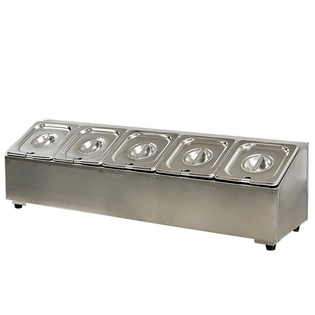 seasoning shop pot steel rack 5S CS16- dessert Stainless Milk hot commercial basin shop tea display