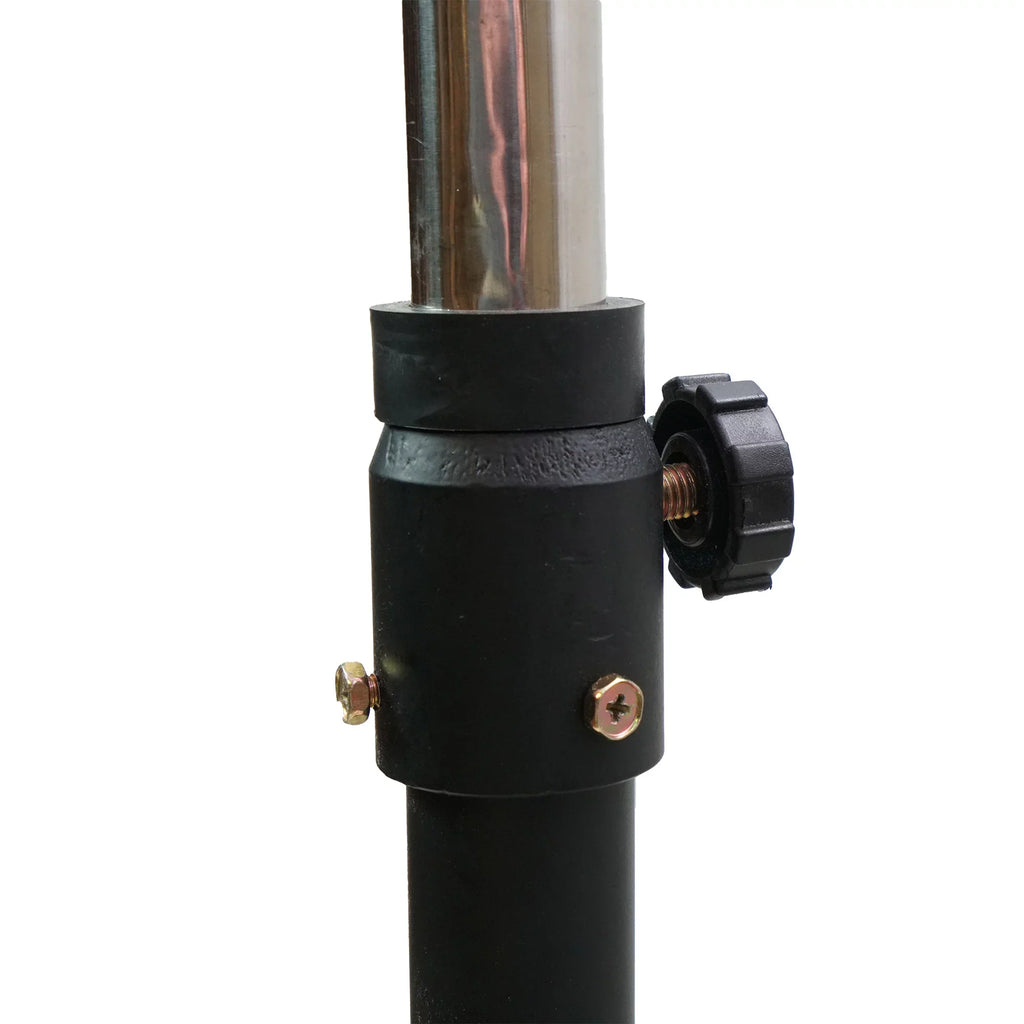 3-Speed 30" Pedestal Adjustable Fan - Oscillating Black Northlight Industrial