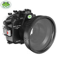 X-T4 for Scuba Seafrogs Flat Camera Port Case Waterproof Fujifilm w/Short Underwater Fuji [40M/130FT] Housing xt4