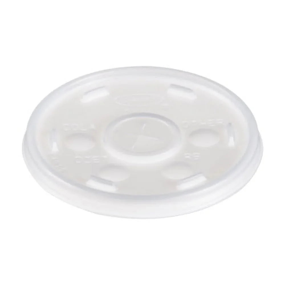 oz Packs/Carton 10 100 Dart Lids, 10 Plastic Fits Cups, Cup Translucent, Cold Pack,