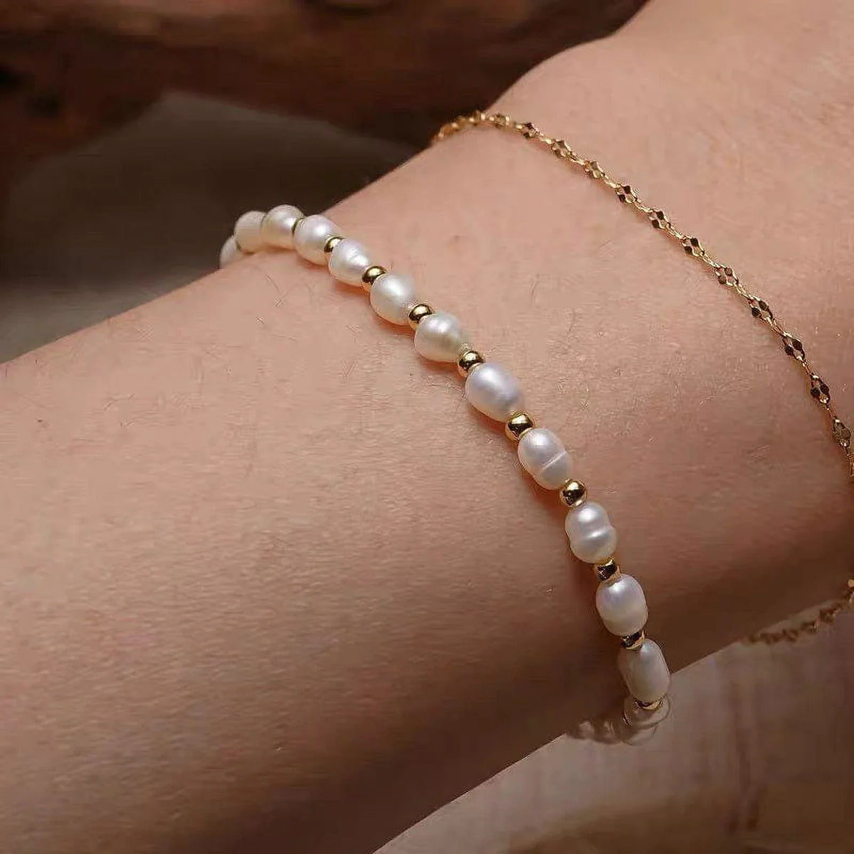 Bracelet Baroque Pearl