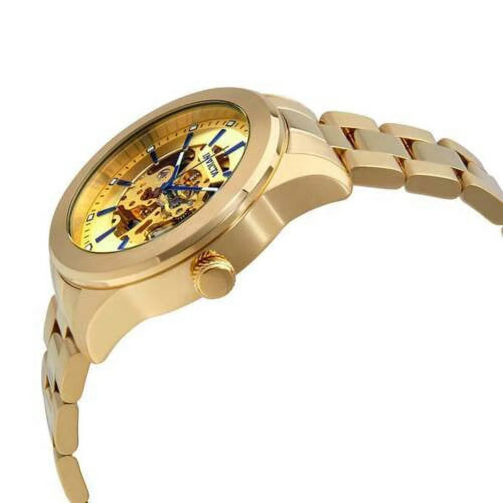 25759 Watch Vintage Automatic Invicta Dial 3 Gold Hand Men's