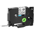 TZe Strength Label TZe-131 TZe-S131 Clear TZ-131 P-touch Tape on TZ Extra Brother 12mm GREENCYCLE for Compatible Black 20PK TZ-S131 Laminated
