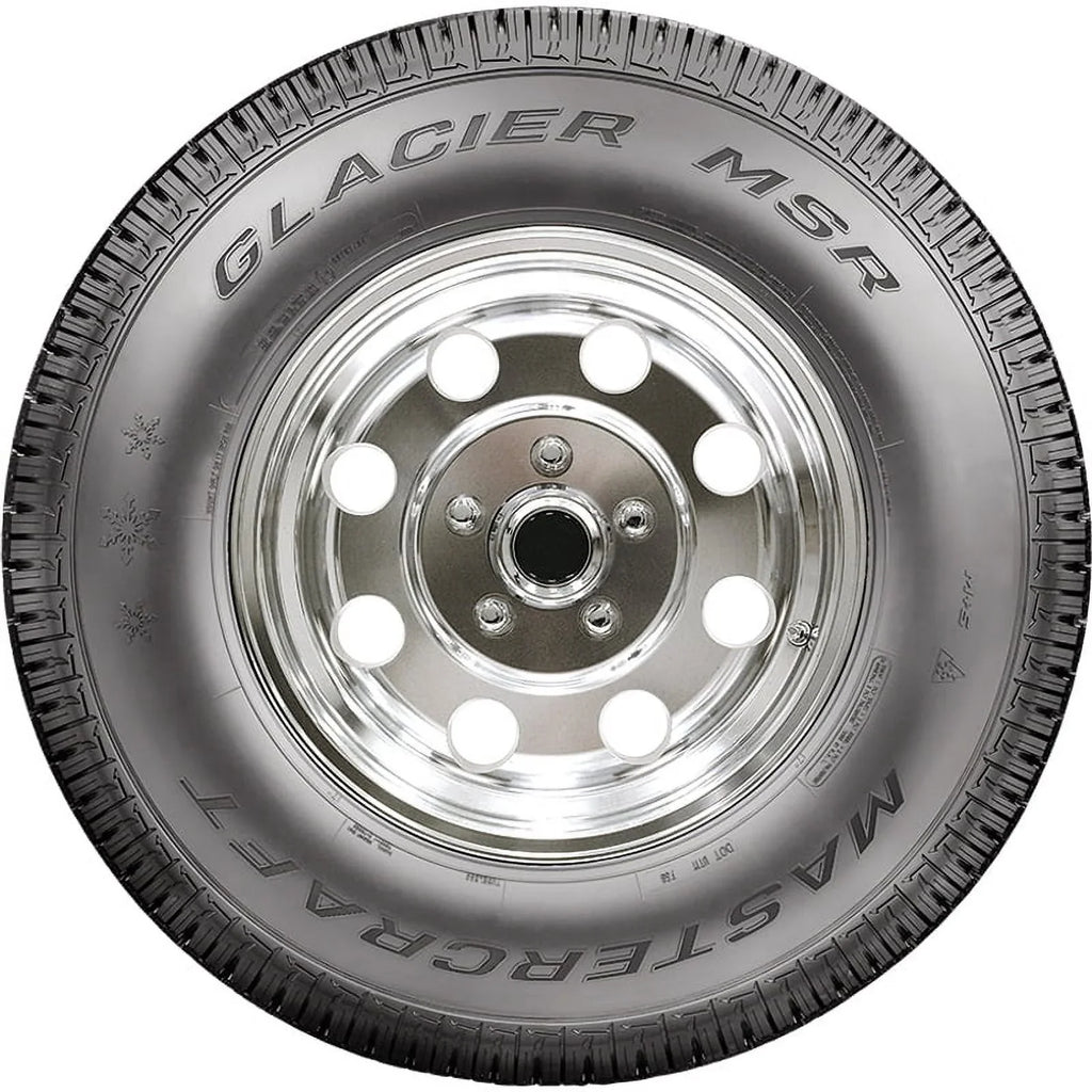 Glacier Light Winter MSR E Truck Tire LT275/65R18 123R Mastercraft