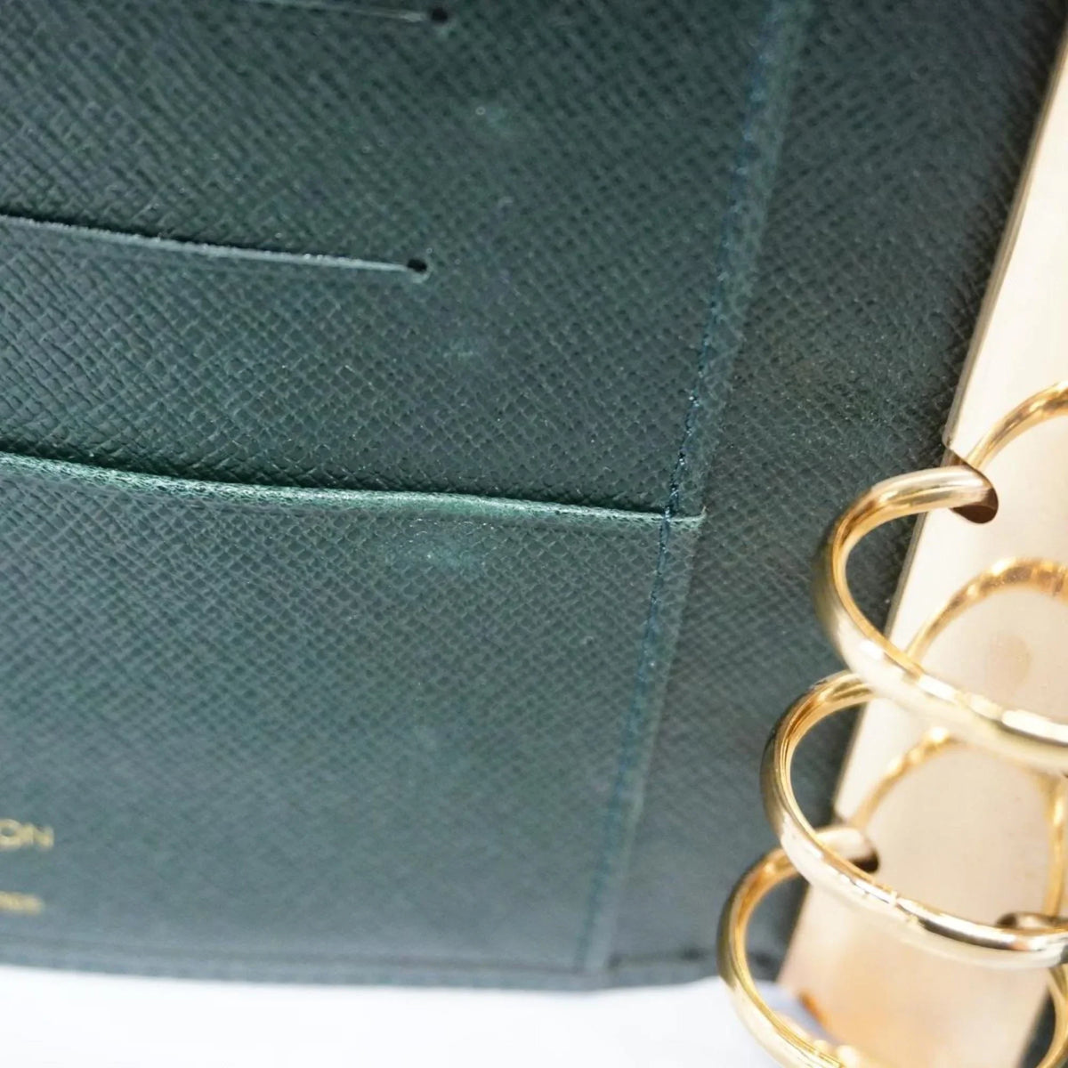 Louis Agenda (Good) Episea Vuitton MM Notebook Pre-Owned R20403 Taiga Cover Men's