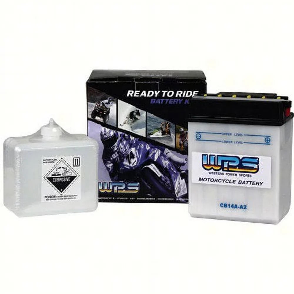 / Cb14A-A1/14A-A2 WPS W Battery Duty Acid Sports 12V Heavy Power - Western CB14A-A2;