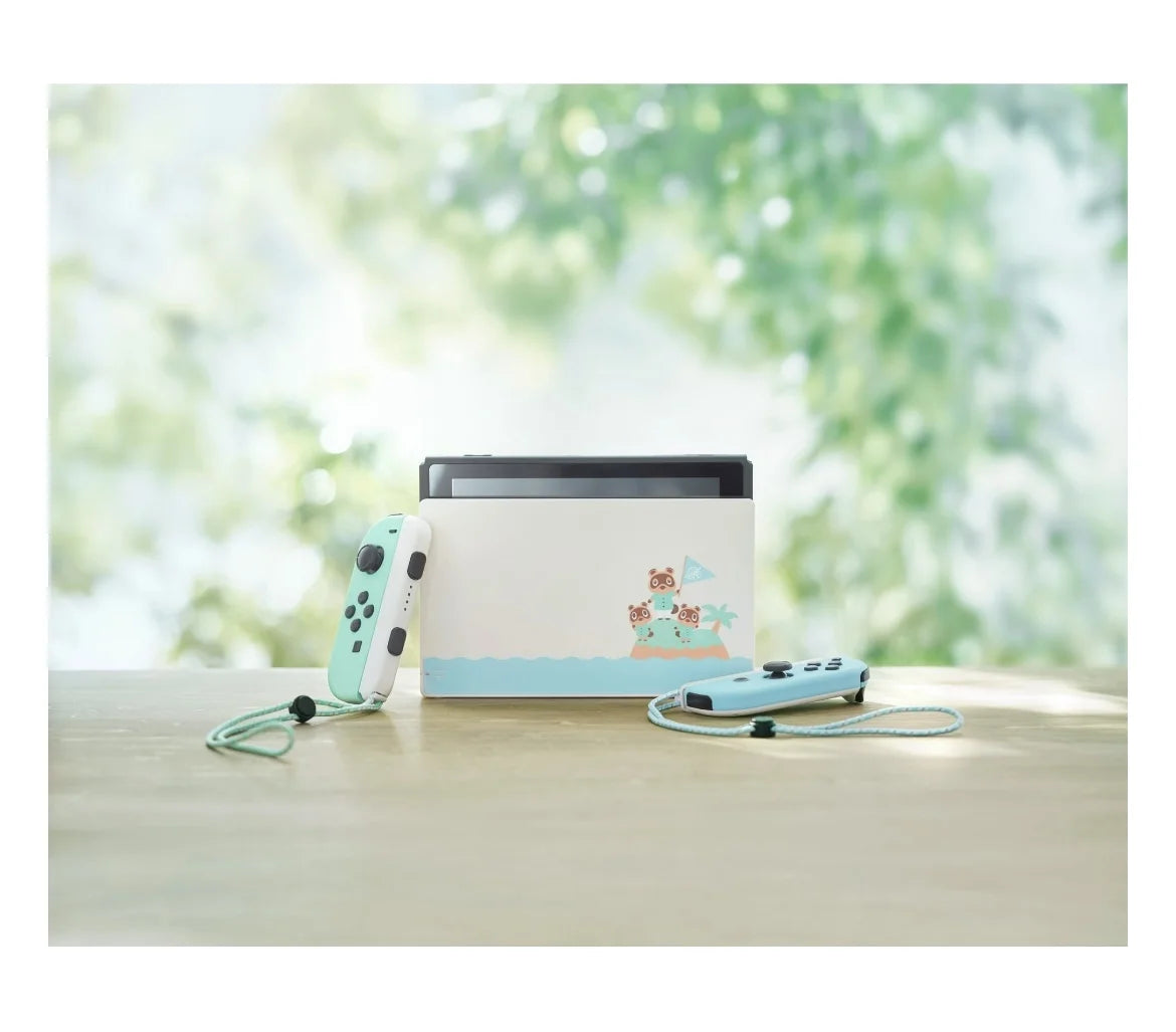 Edition Switch Console Return Edition MicroSD Kirby's with to Crossing - Switch Nintendo + 64GB Dreamland: New Animal Limited Case + Card Bundle Deluxe Carrying