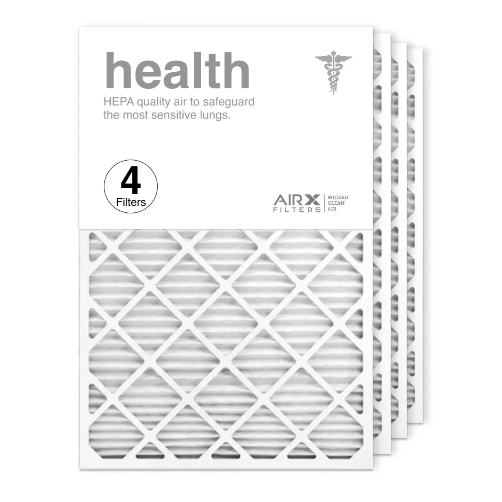 USA 24x36x1 4-Pack Filter, the HVAC Health AC Filters Furnace Air Air in 13 Pleated MERV AIRx Made Filter