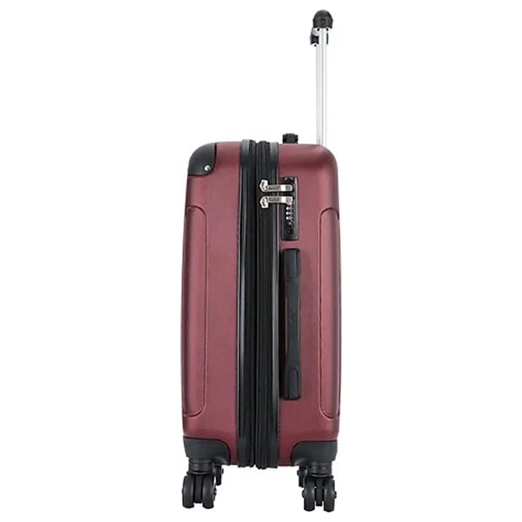 INTELY (DKINT00S-WIN) Luggage DUKAP Spinner 4-Wheel Plastic Wine