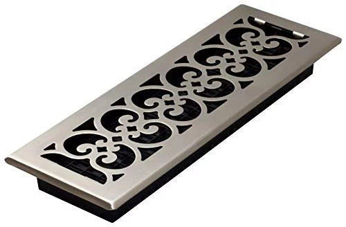 4x14, Register, Grates SPH414-NKL Floor Finish Nickel Brushed Decor