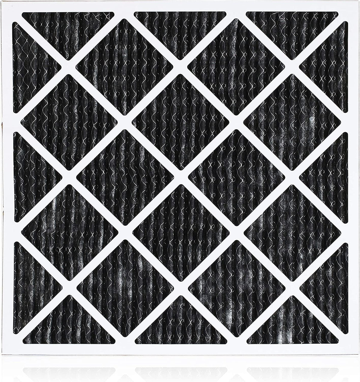 (5-Pack) AC Furnace 8 Filters Odor 24x25x1 Pleated with Activated MERV Air HVAC Filterbuy Carbon Eliminator