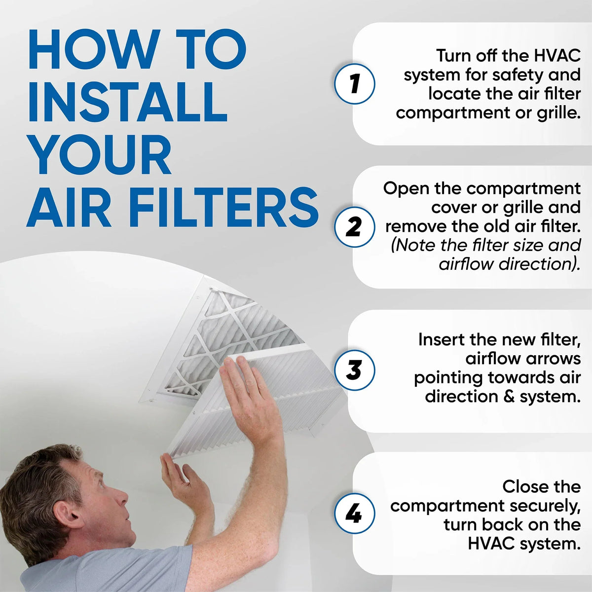 Glasfloss. ( Exact Pleated Filters Quantity MERV x HVAC by 1-3/4 24x24x2 5 x Air 10 23-3/8 ) Size: 23-3/8