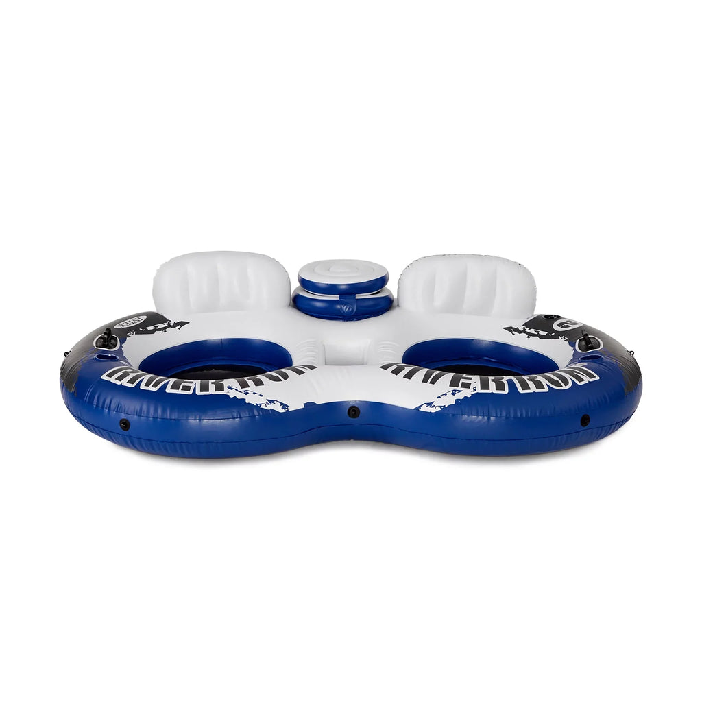 Intex Pack) II (18 Run Pool Tube 2 Cooler Inflatable Float w/ Person River