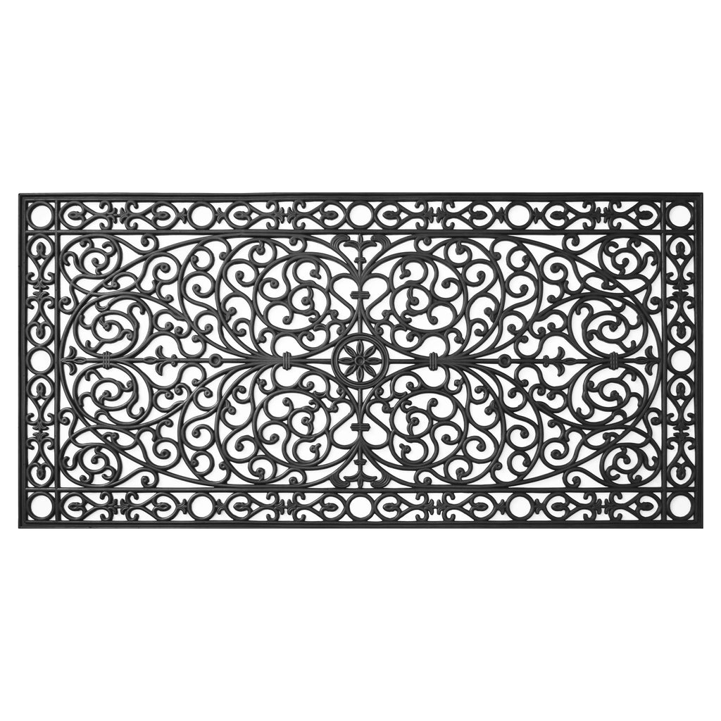 Calloway Gatsby Mills 3' 6' Rubber x Doormat,