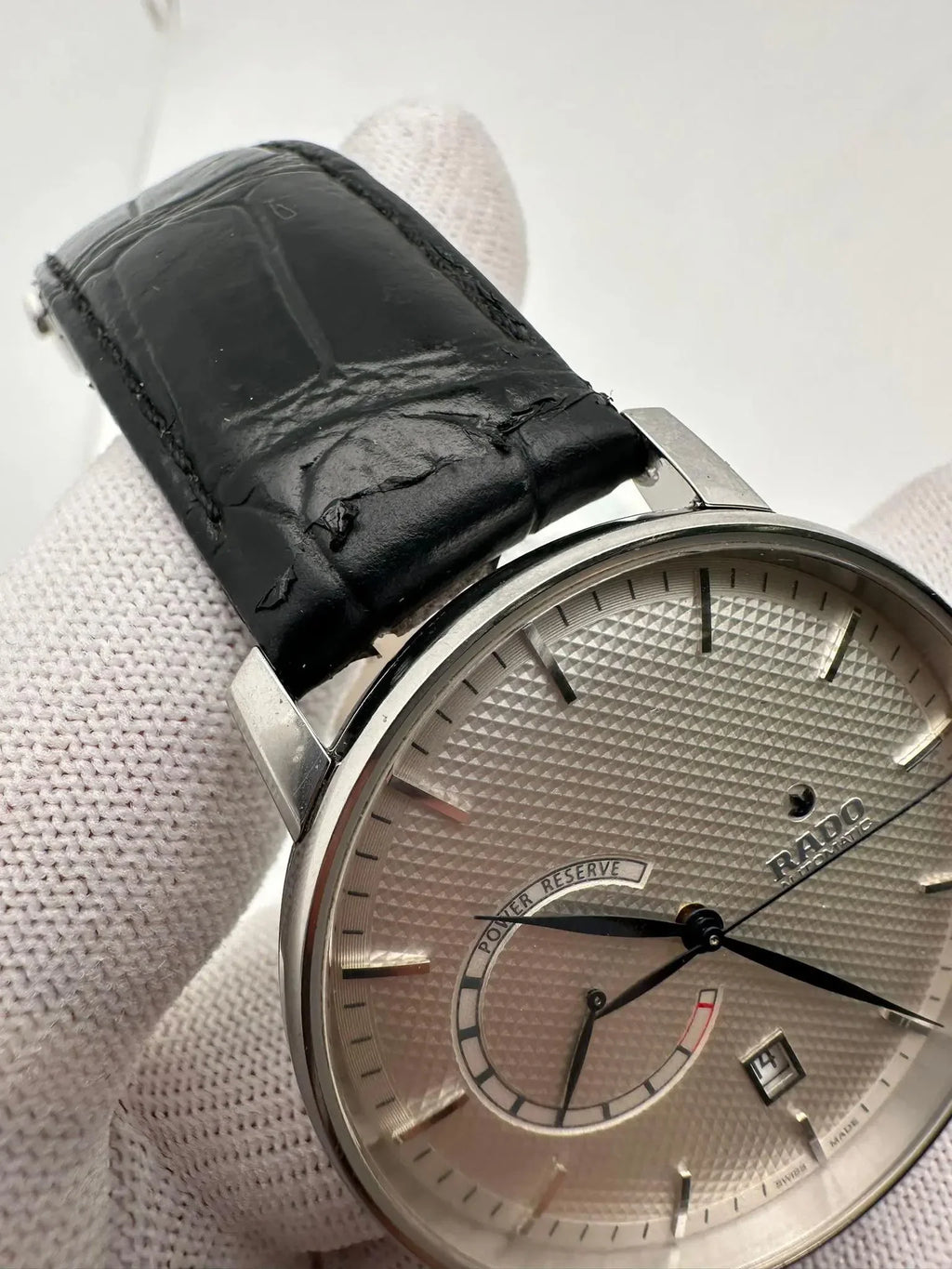 (Good) Rado Men Watch XL Classic Coupole Steel Automatic Pre-owned R22878015