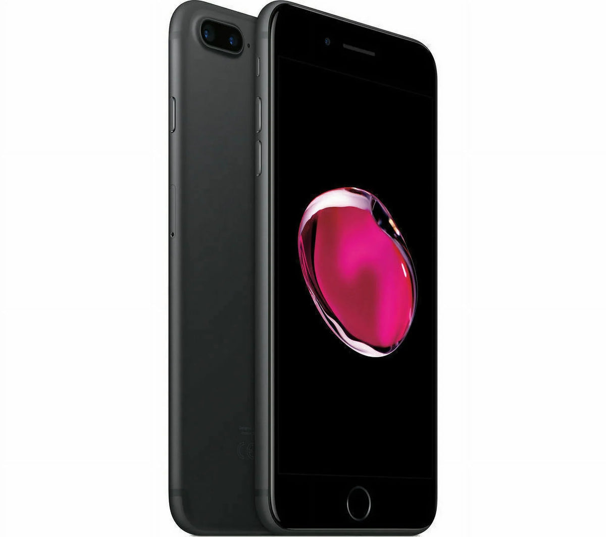 Tempered 32GB Pre-Installed 7 Glass Restored (Refurbished) Matte iPhone A1661 Black Apple Unlocked) w/ (Fully Plus