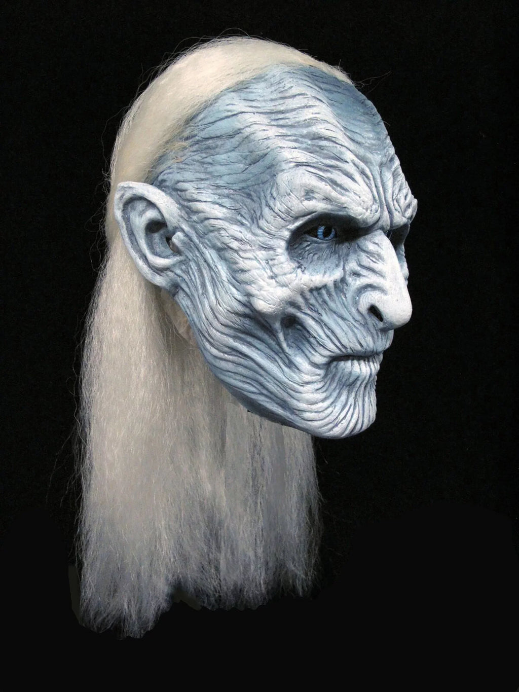 Trick of Or Game Mask White Costume Treat Thrones: Walker Halloween Studios