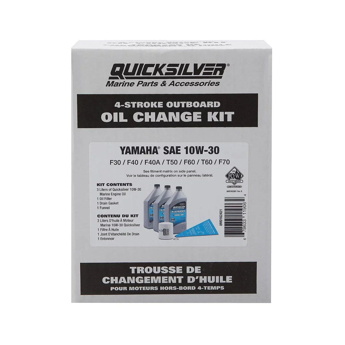 Kit Oil Yamaha Change Outboard Quicksilver