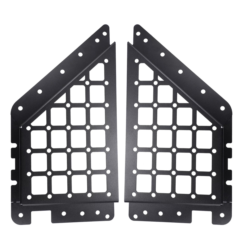 Pair Pockets 2022 Storage 1 Panels 4 2021 Bronco Ford Door Box Door Metal for Rear Accessories 6th Organizer