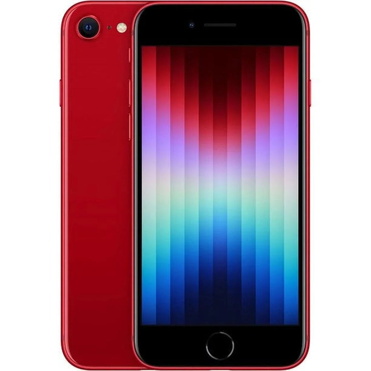 128GB SE Gen) (Fully iPhone A2595 Unlocked) (3rd (Refurbished) Red Restored Apple