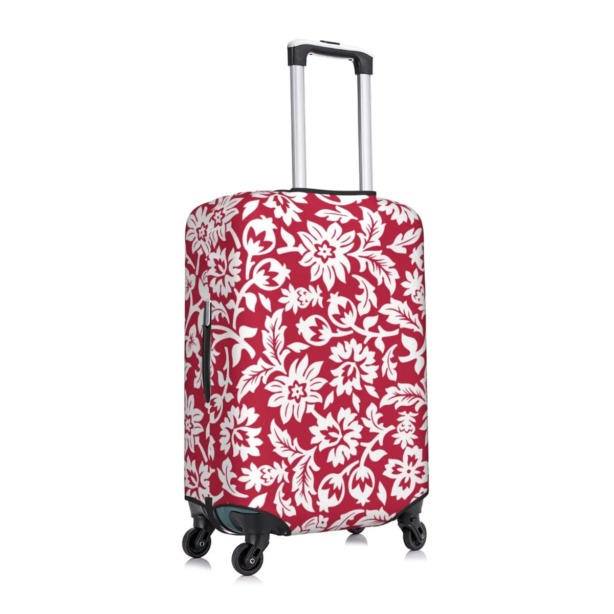 Bingfone Luggage Suitcase Inch Anti-Scratch Luggage Cover 18-32 Cover Fits Washable Protector Suitcase Flowers Red Cover