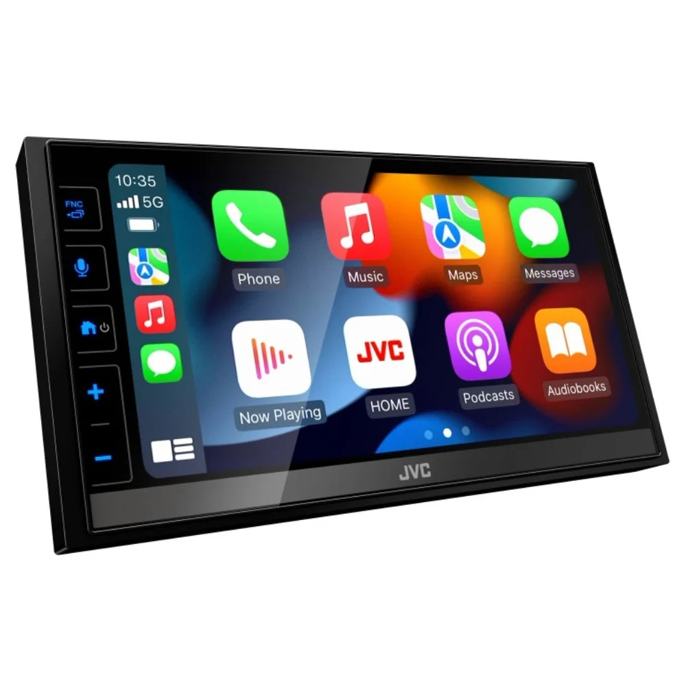Bullet Shallow-Chassis Receiver JVC New Backup KW-M785BW w/ Camera Multimedia 6.8"