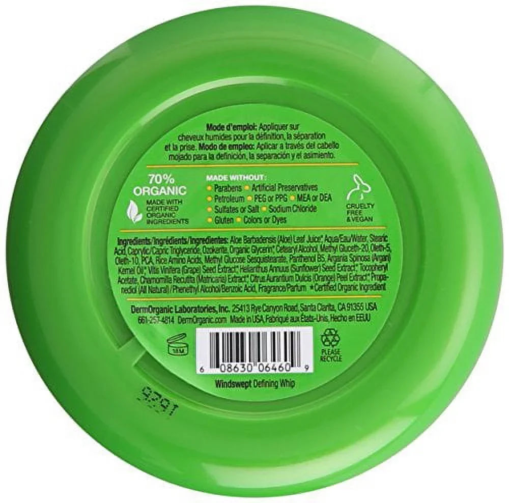5.1oz DermOrganic Defining Whip Windswept