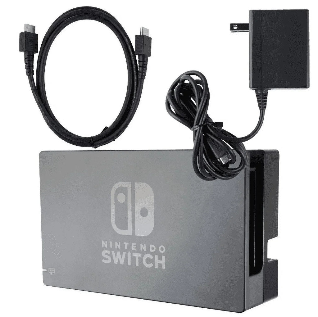 Dock & Adapter Box Open Black - Switch AC Set with Nintendo HDMI HACACASAA