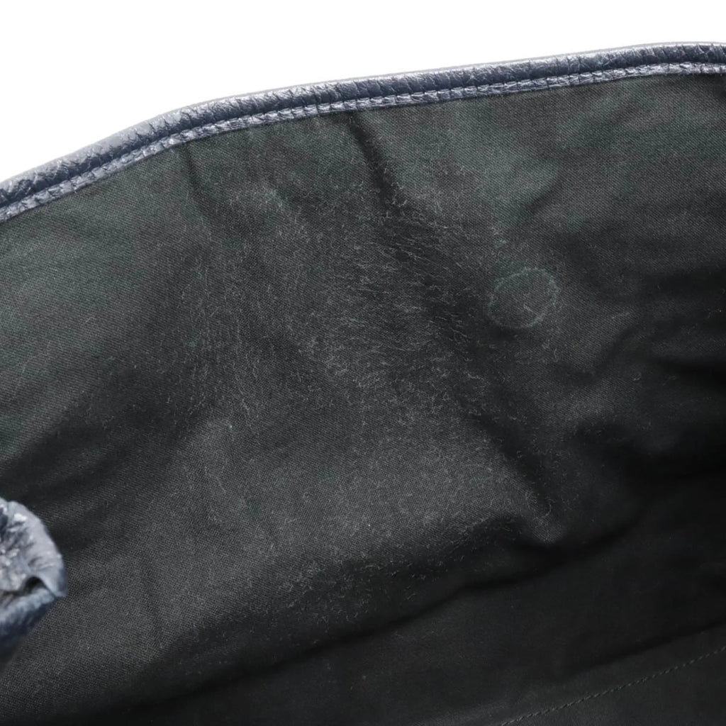 339933 Pre-Owned Leather Balenciaga (Good) Handbag,Tote Women's Navy Bag