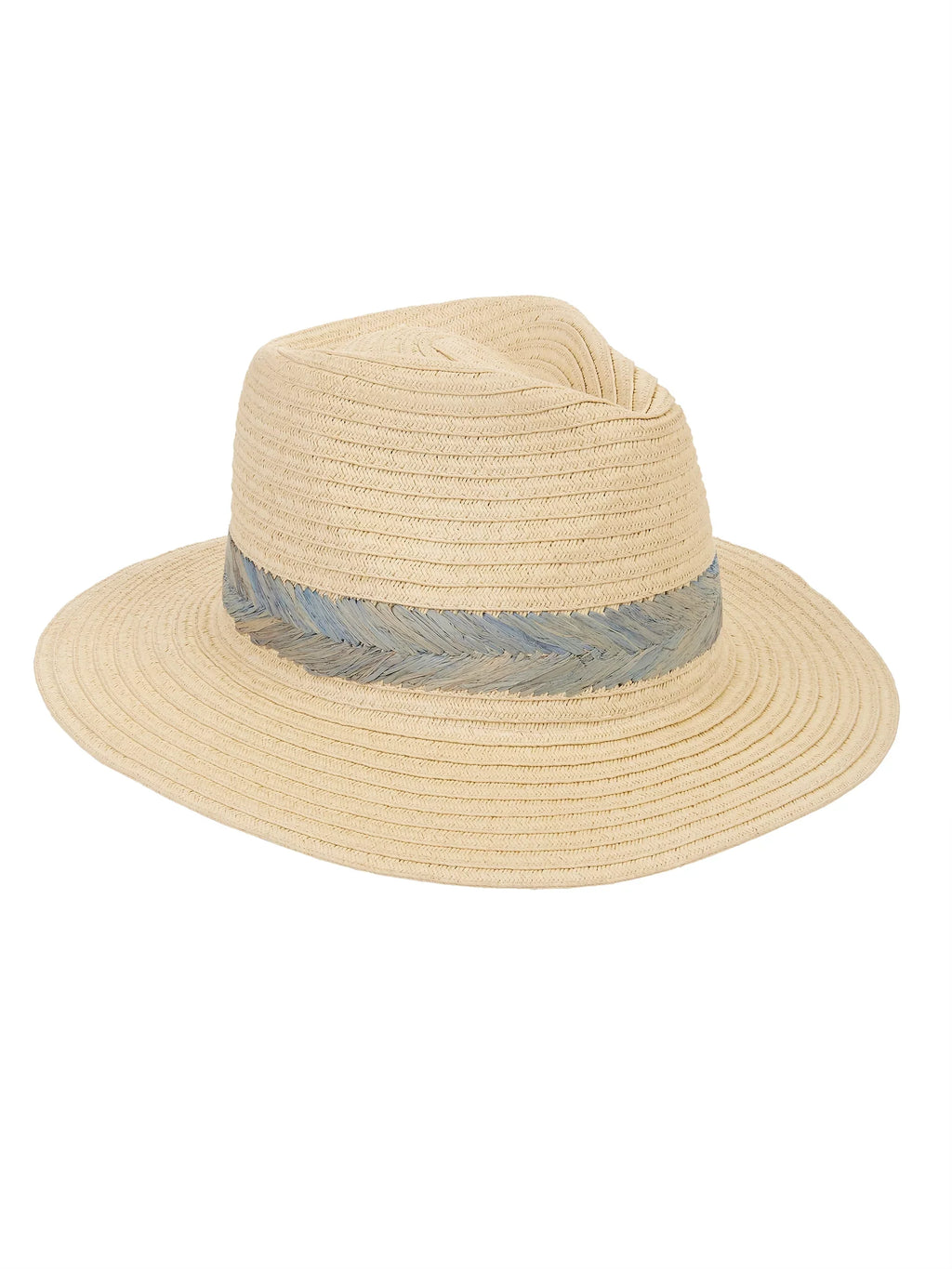 Women's Fedora Eliza Rose Palm Straw May