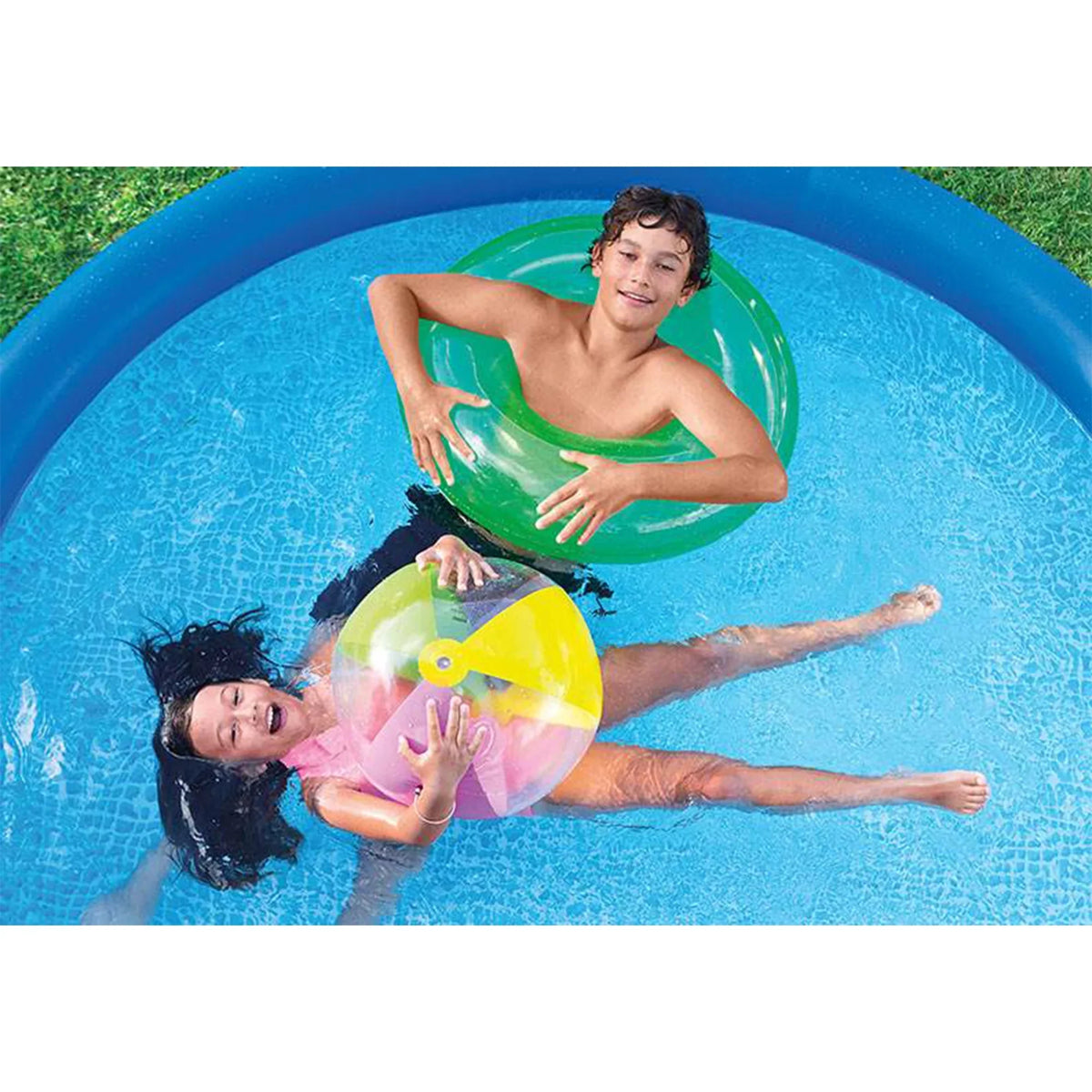 with x 8ft Filter Swimming Intex Pool 330 Easy Pump GPH Set 30in Inflatable