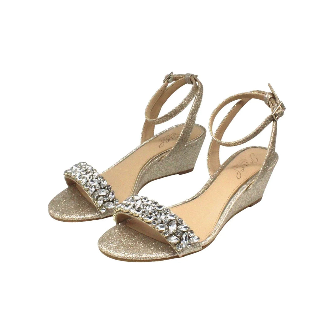 Evening Badgley Wedge(Size Mischka 6 US) Jewel Bellevue