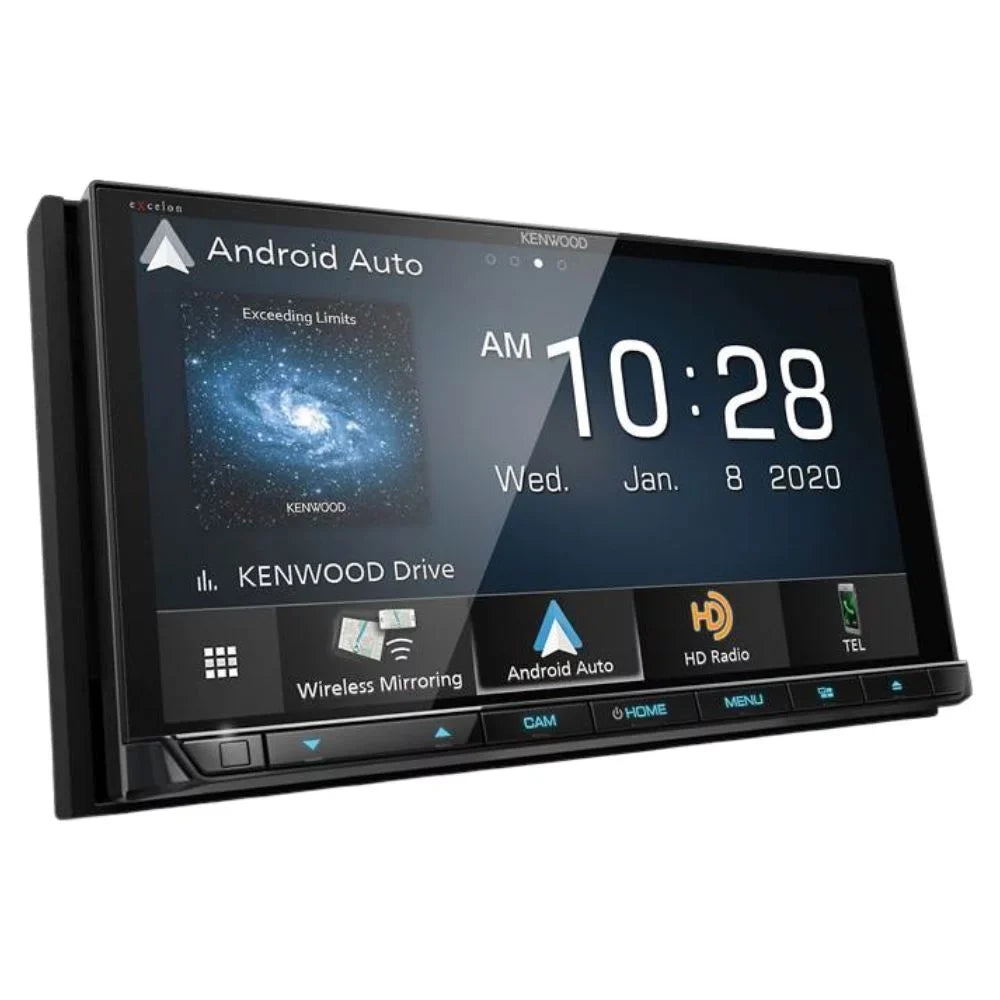 DVD CMOS-230 Receiver Backup Kenwood and eXcelon DDX9907XR Universal New Camera 6.8"