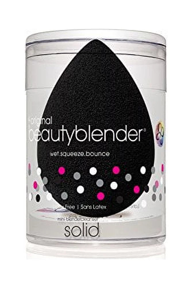 Mini beautyblender Pro Black Solid Sponge + Blendercleanser