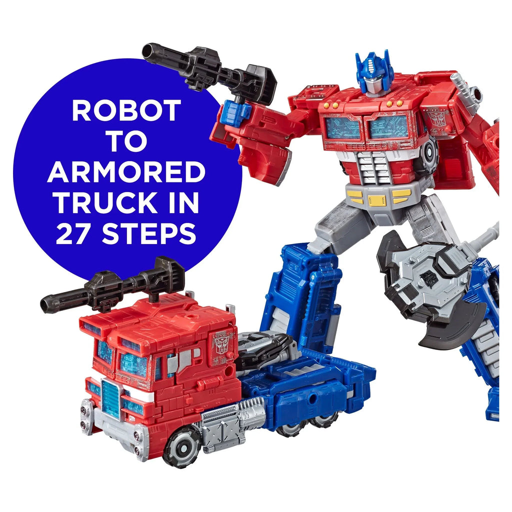 Generations Transformers WFC-S11 Siege Prime Optimus Voyager Class