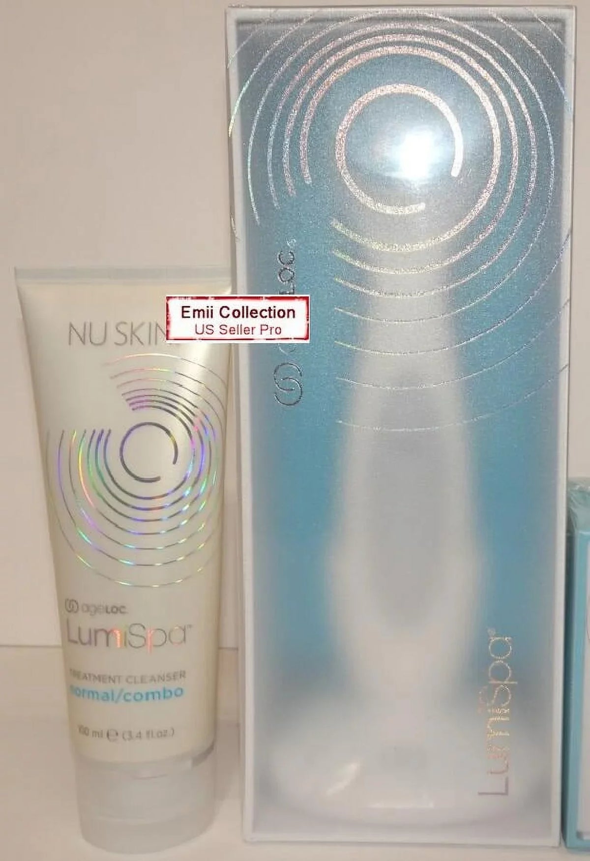 LumiSpa Nuskin with Nu Kit Cleanser Normal/Combo ageLOC IO Spa Skin Lumi